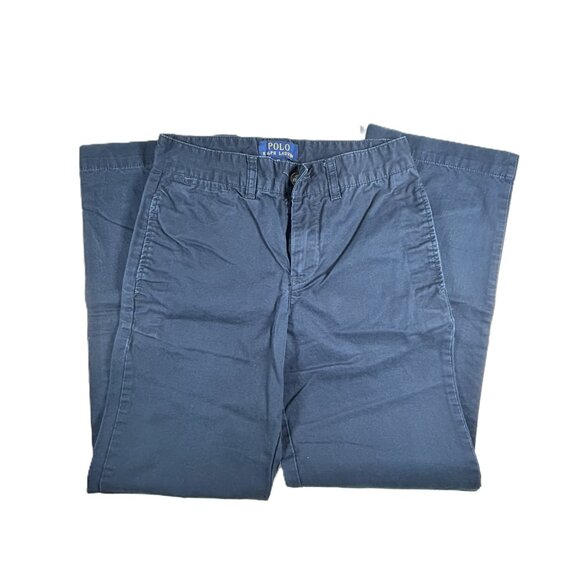 Polo by Ralph Lauren Boy's Dark Blue Chinos Size 10 - Picture 3 of 12